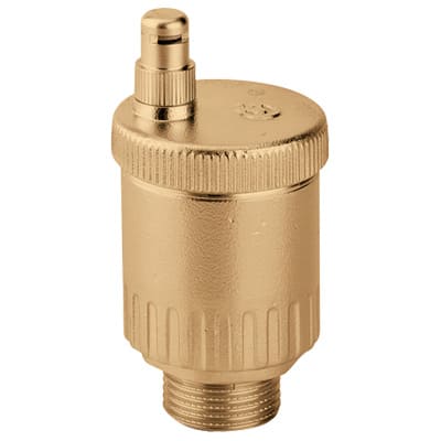 Válvula expulsora de aire Caleffi con tapón higroscópico - MINICAL