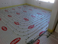 Serpentín para piso radiante