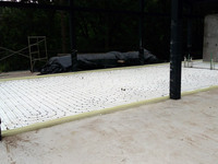 Instalación panel aislante y serpentín