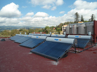 Calefacción con calentadores solares