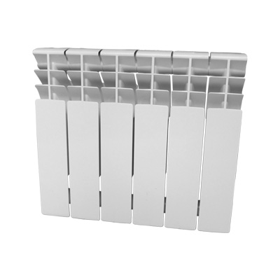 Radiador de aluminio para calefacción hidrónica 350mm